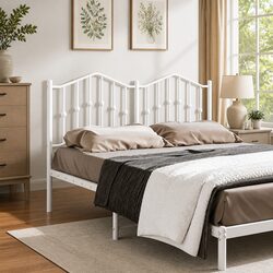 Stylish Metal Headboard for 135 cm Bed Frame