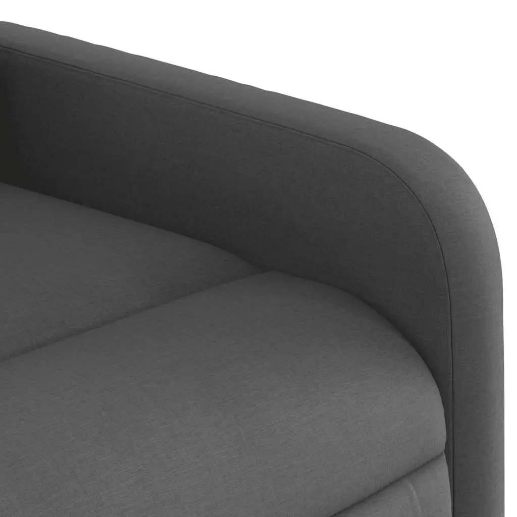 Grey Fabric Massage Recliner Chair with Vibration