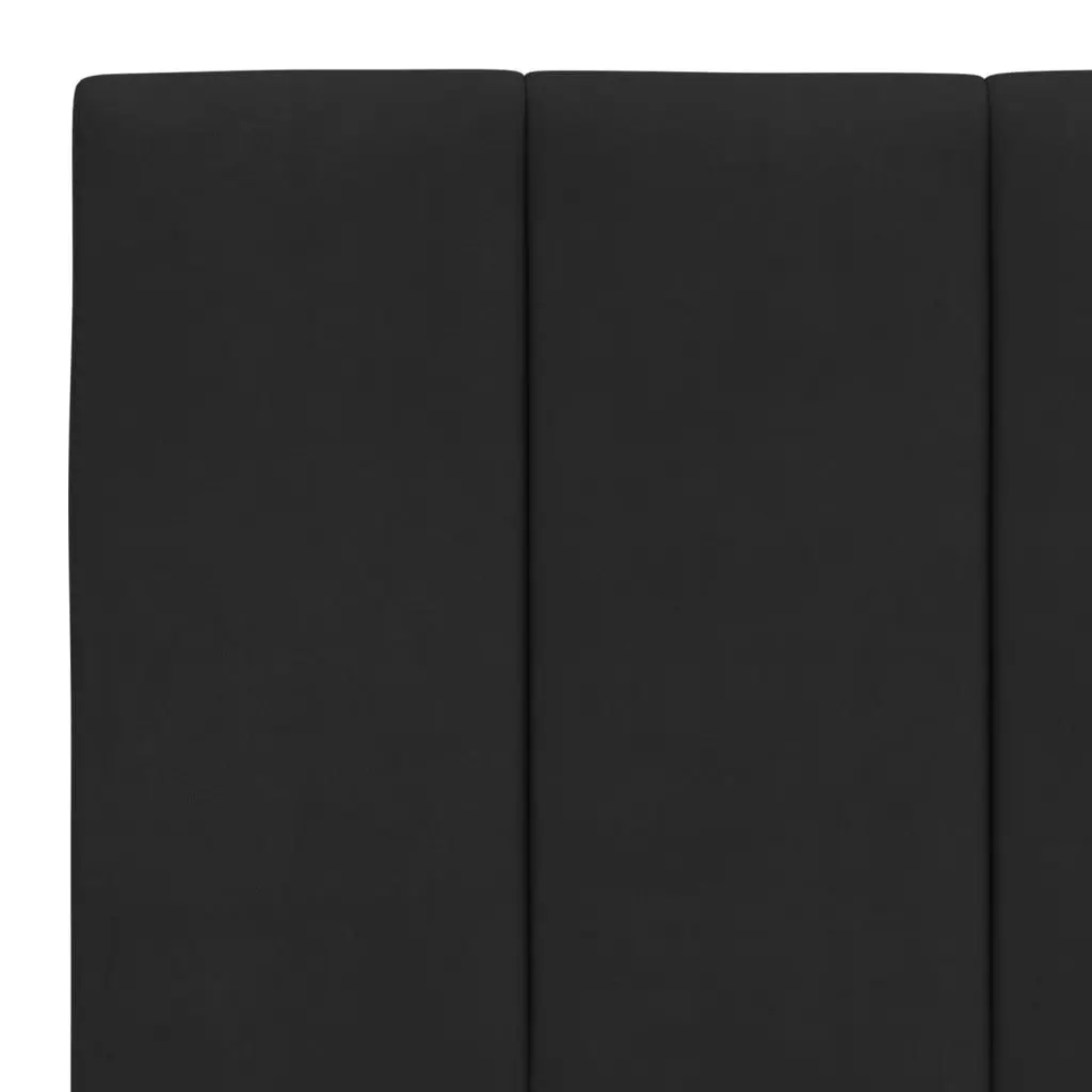 Headboard Cushion Black Velvet Queen Wall Mounted Bed Pillow Upholstered Support