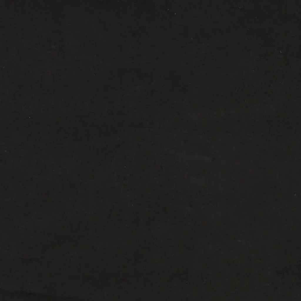 Headboard Cushion Velvet 107cm Black Foam Filling Soft Support