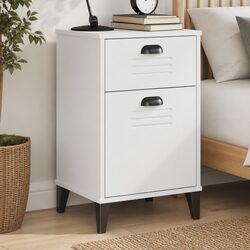 Elegant White Bedside Cabinet for Bedroom Essentials