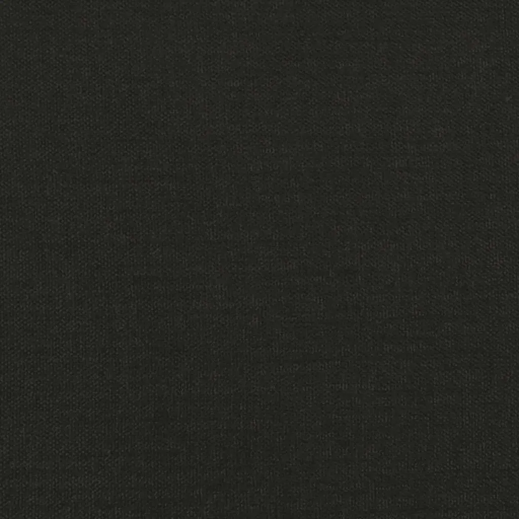 2-Seater Sofa Bed in Black Fabric