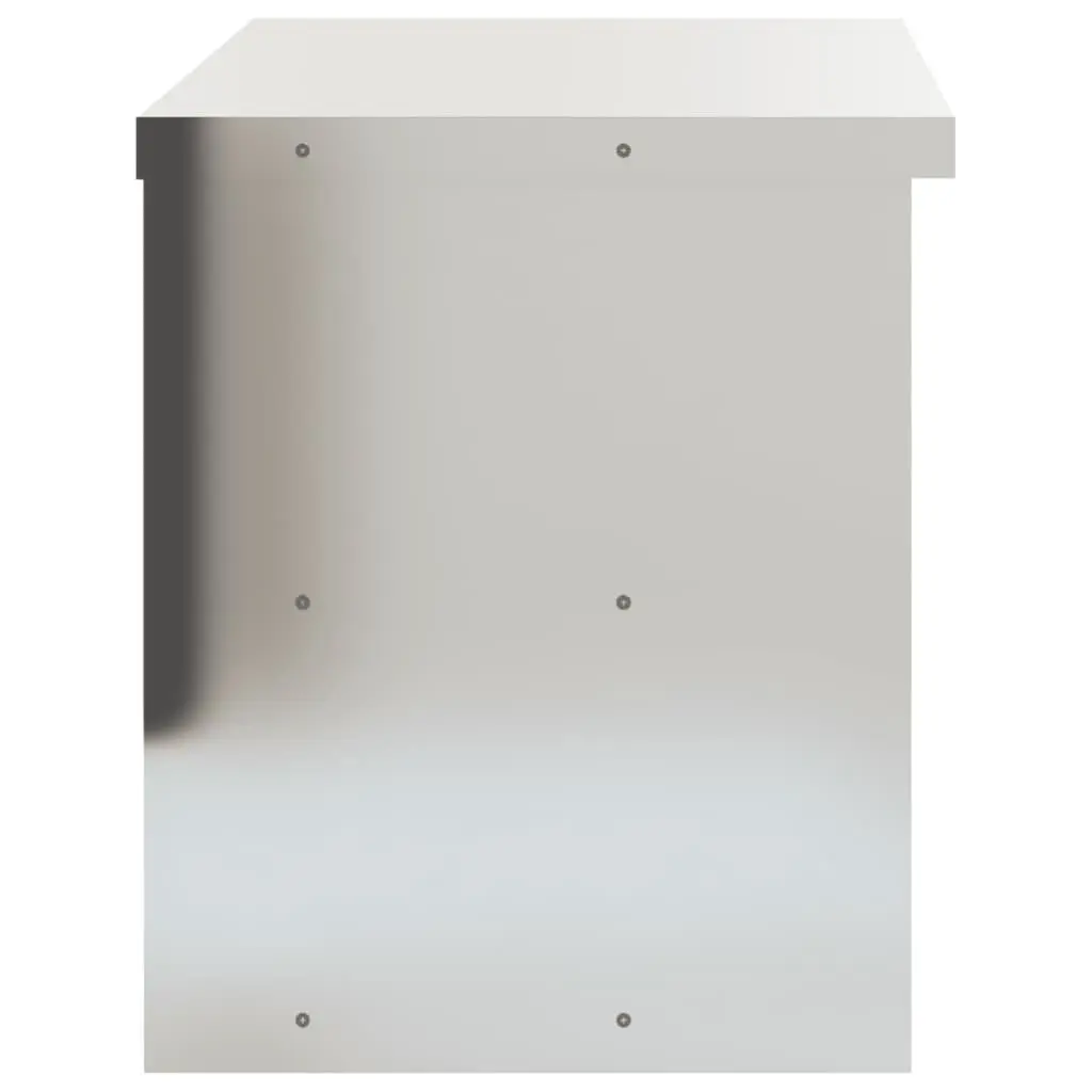 Stainless Steel Wall Mounted Kitchen Cabinet with Shelf Food Storage Commercial