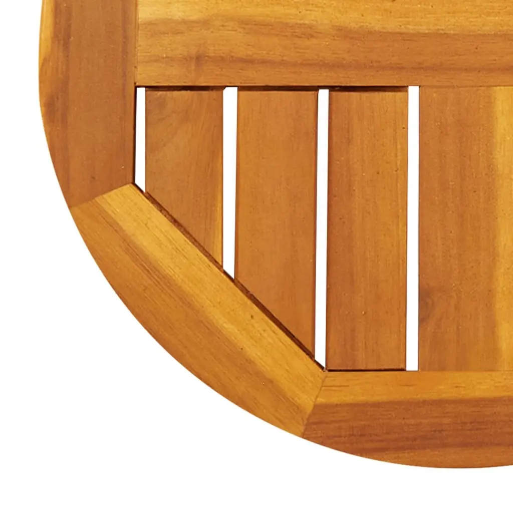 Round Solid Acacia Wood Table Top 40cm Replacement Dining Furniture Top