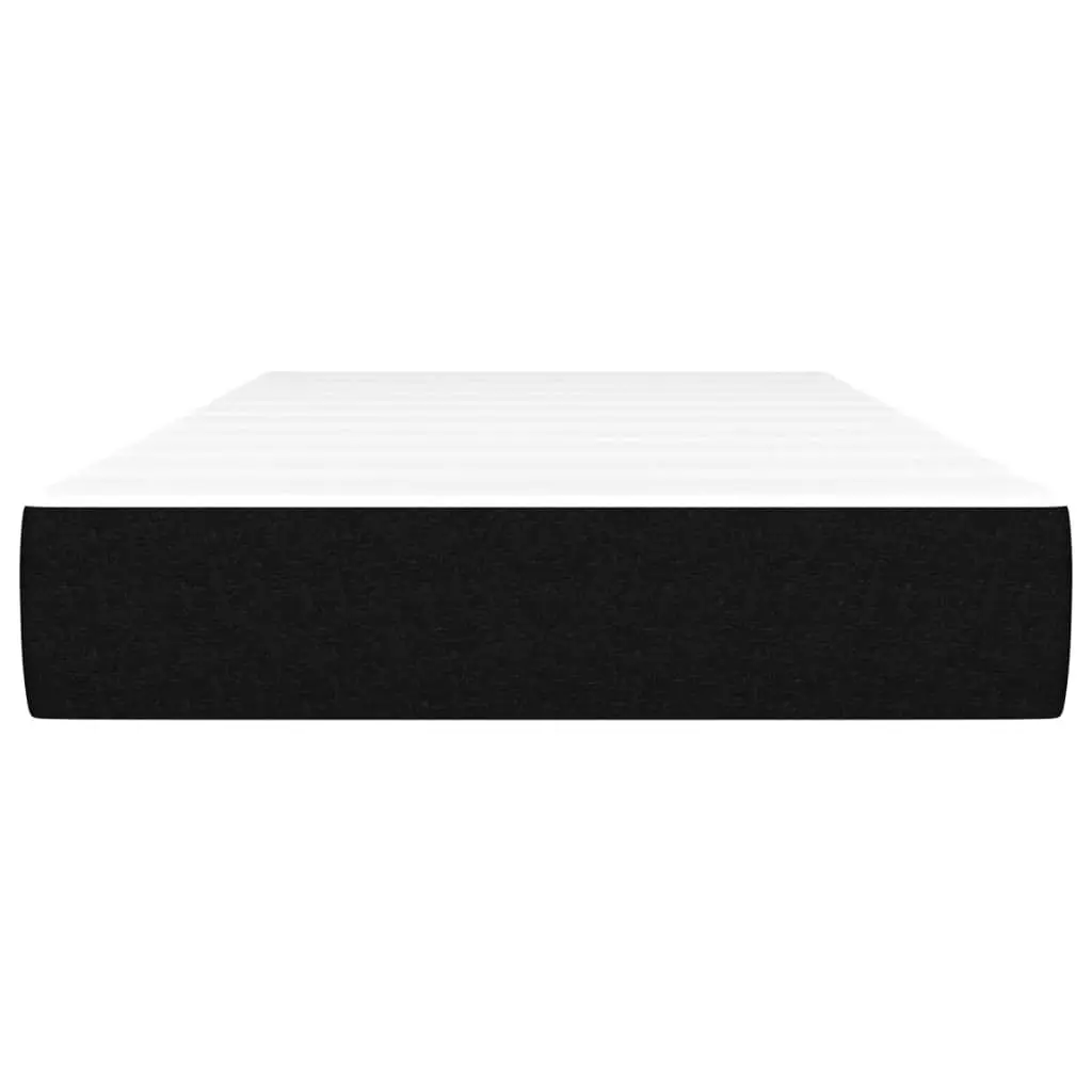 King Single Pocket Spring Mattress 106x203 cm Black