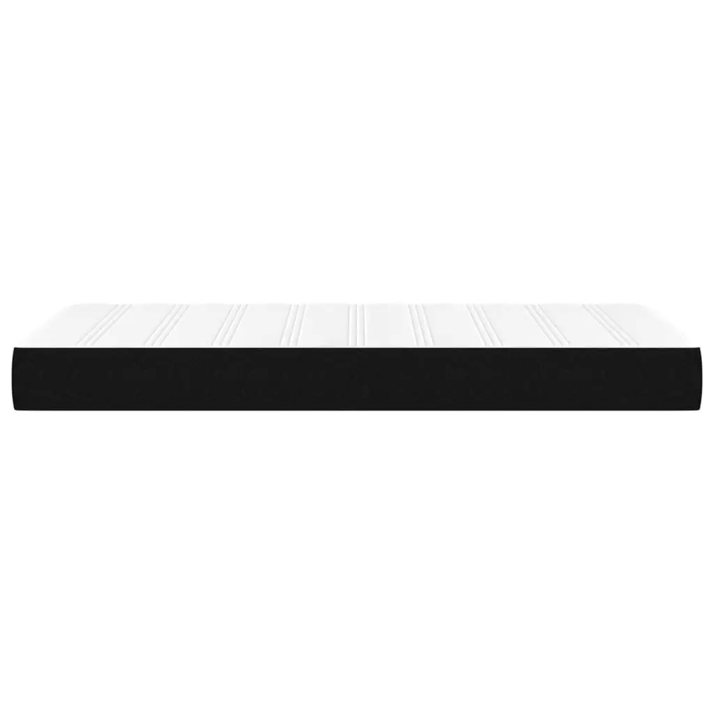 King Single Pocket Spring Mattress 106x203 cm Black