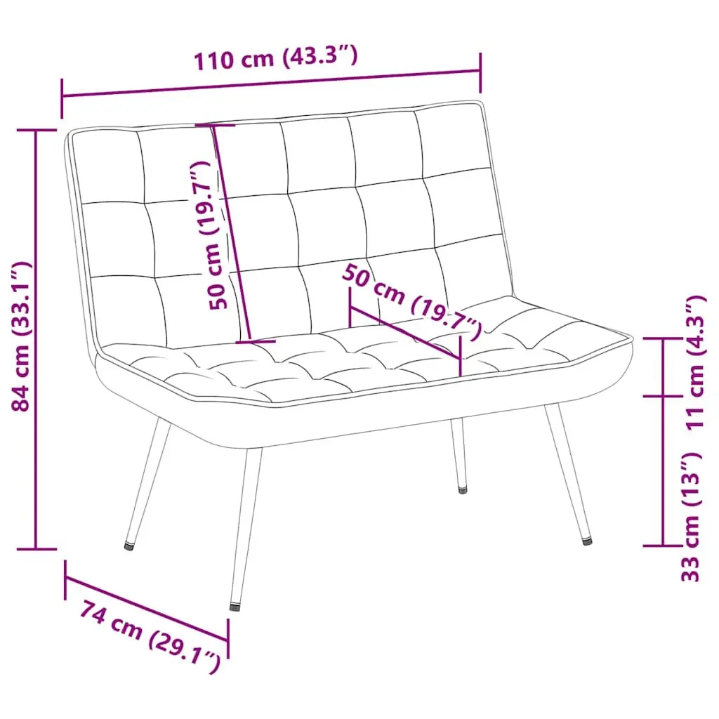 Black Velvet Bench with Backrest Comfortable Seating Furniture for Living Room