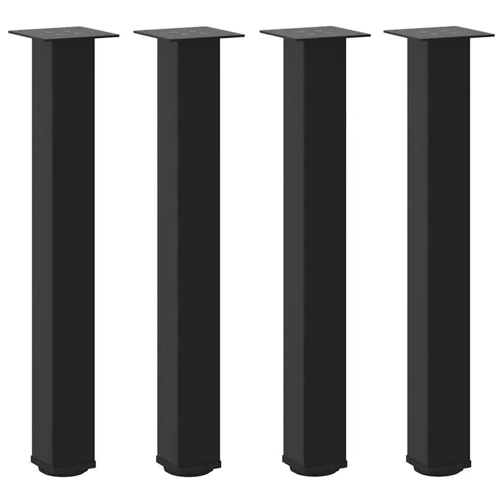 Adjustable Black Console Table Legs Set of 4