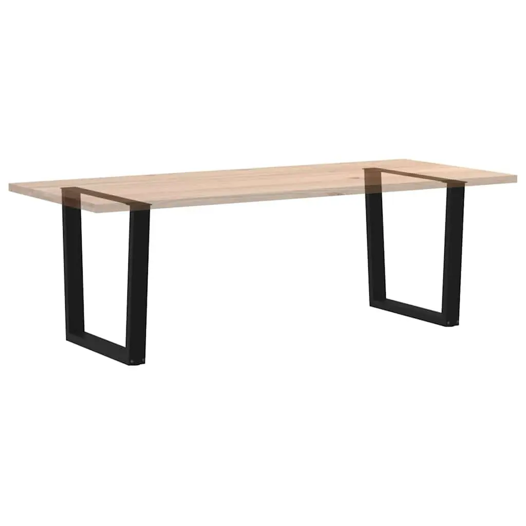 V-Shape Dining Table Legs in Black