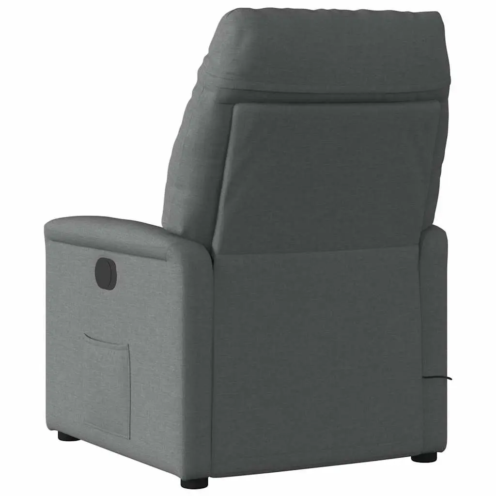 Grey Fabric Manual Recliner Chair