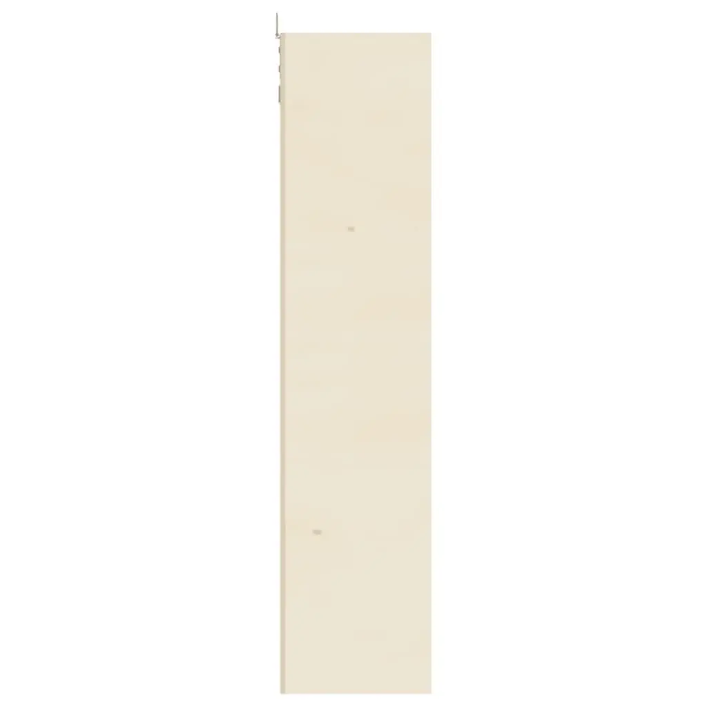 Wall-Mounted Wooden Display Case with 4 Shelves
