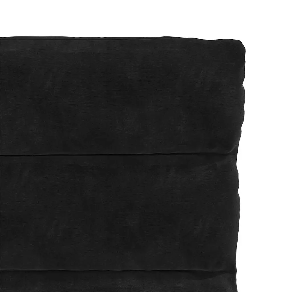 Dining Chairs 2 pcs Black Velvet Kitchen Room Seating Furniture Ergonomic Design