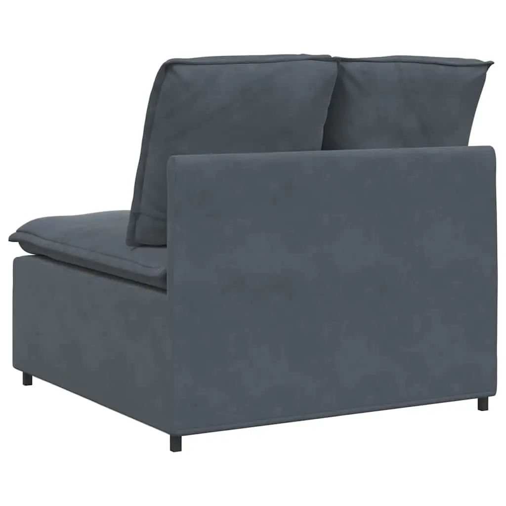 Grey Modular Sofa Centre Module 100cm