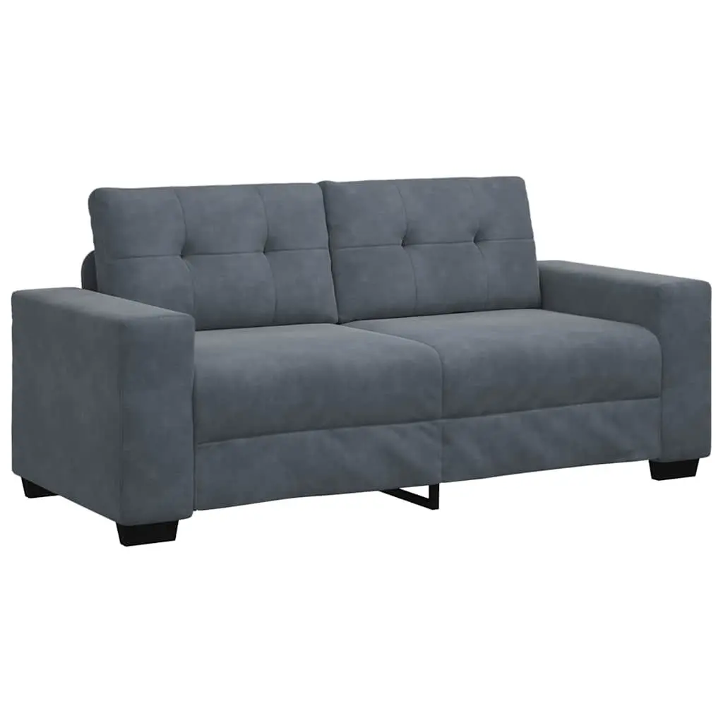 Grey Loveseat Sofa 180x77x82cm for Living Room