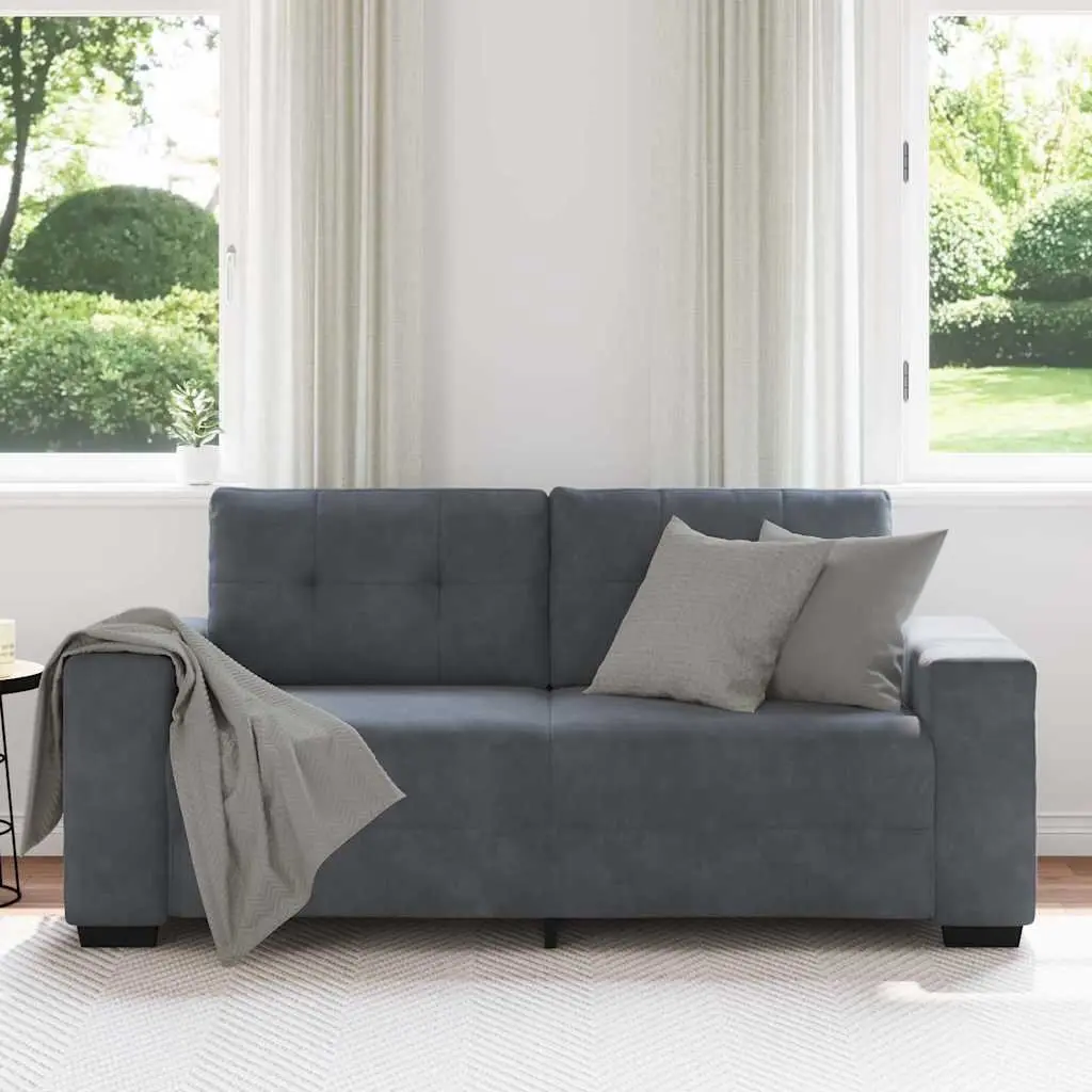 Grey Loveseat Sofa 180x77x82cm for Living Room