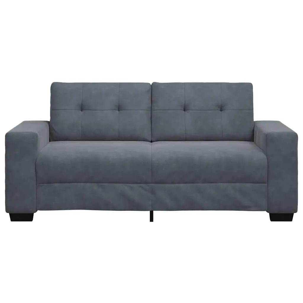 Grey Loveseat Sofa 180x77x82cm for Living Room