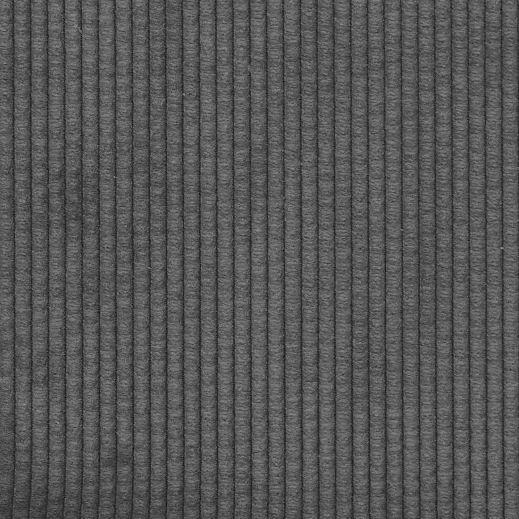 Sofa Chair Grey Corduroy Fabric Armchair Living Room Furniture