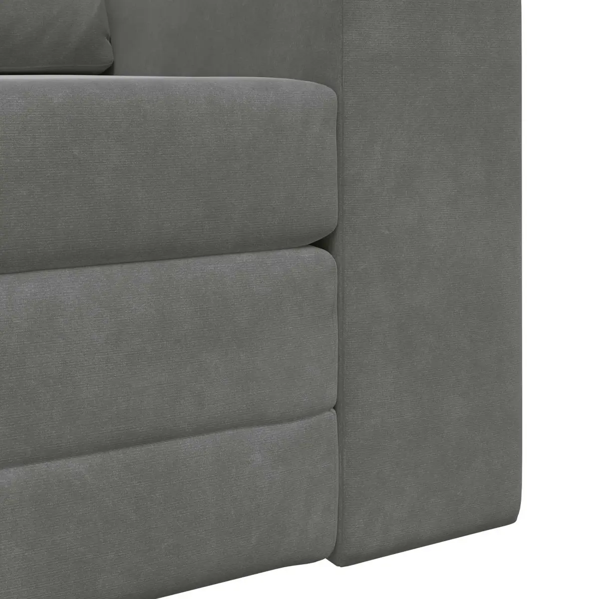 Grey Velvet Sofa Bed for Comfort and Style