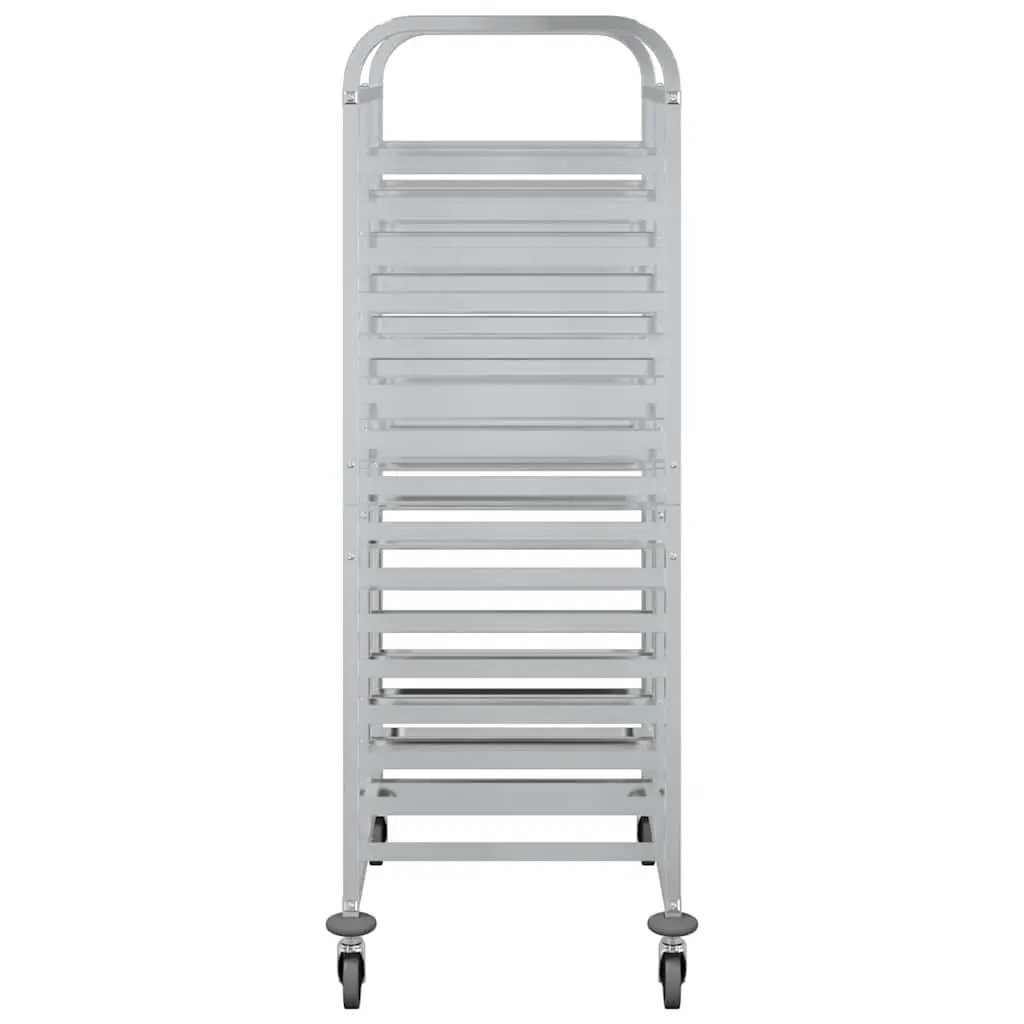 Tray Trolley Stainless Steel 75 x 55 x 162.5 cm Kitchen Catering