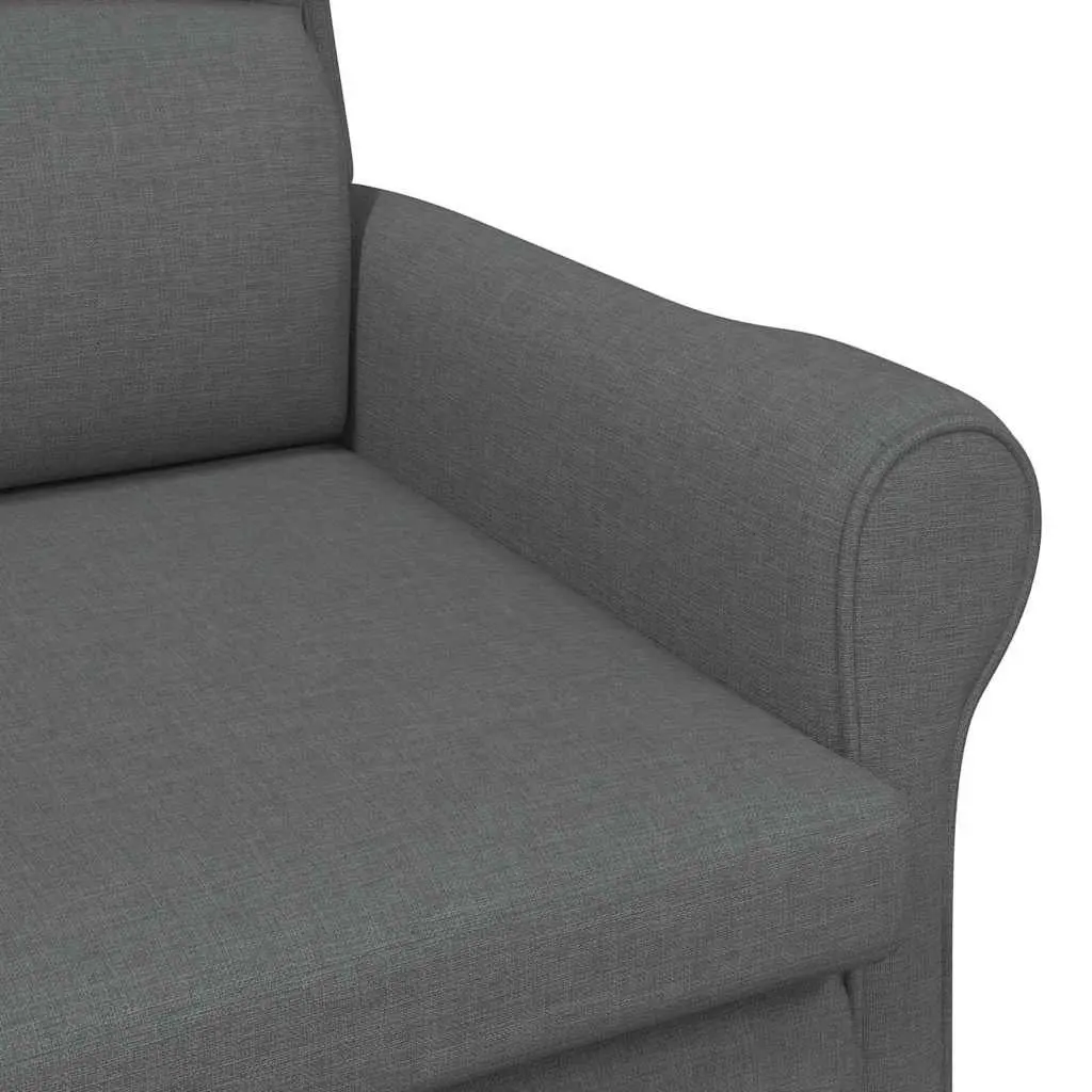 Armchair Grey Fabric Modern Contemporary Living Room Seating Lounge Chair