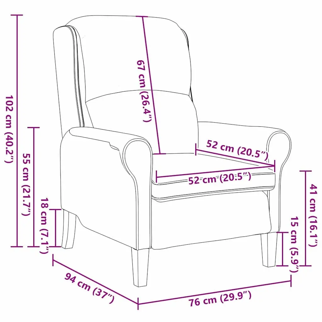 Armchair Grey Fabric Modern Contemporary Living Room Seating Lounge Chair