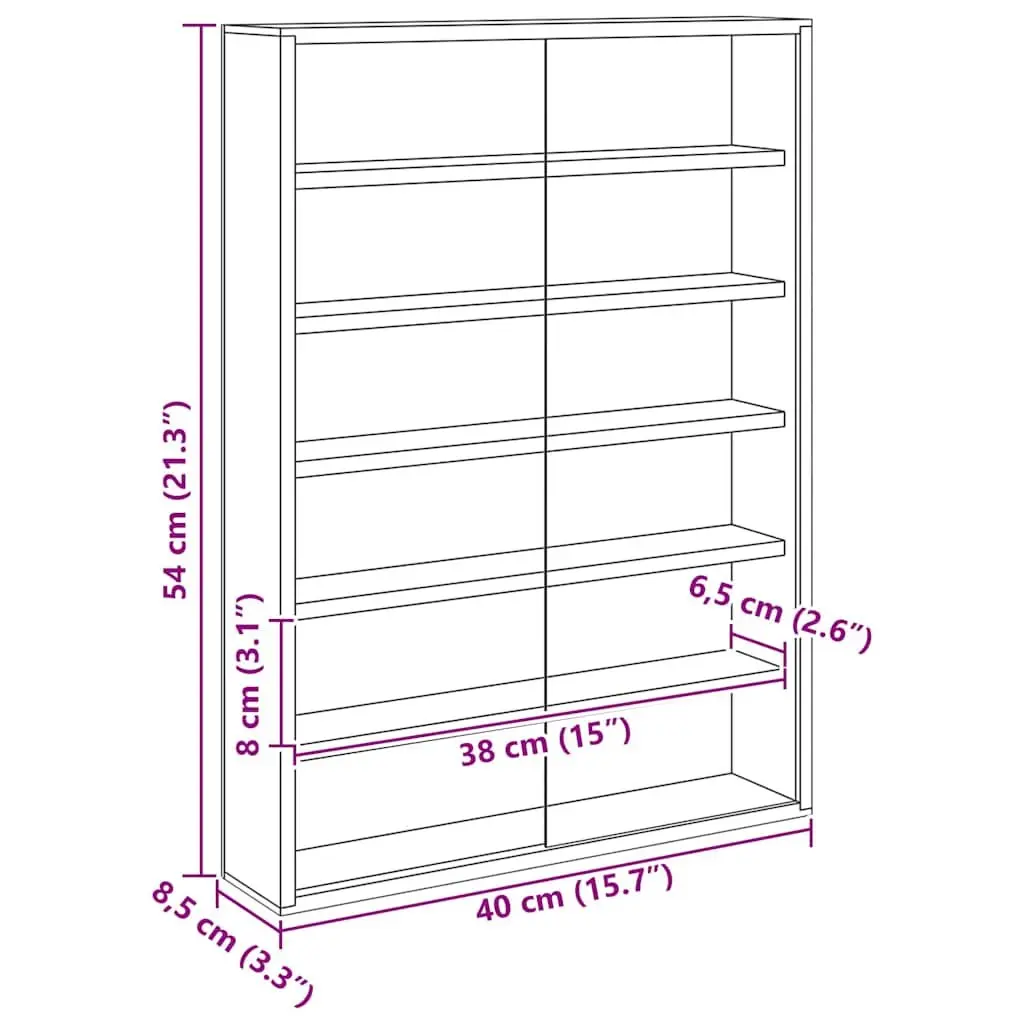 Wall Display Case Beige Wall-Mounted Storage Unit Modern Home Decor