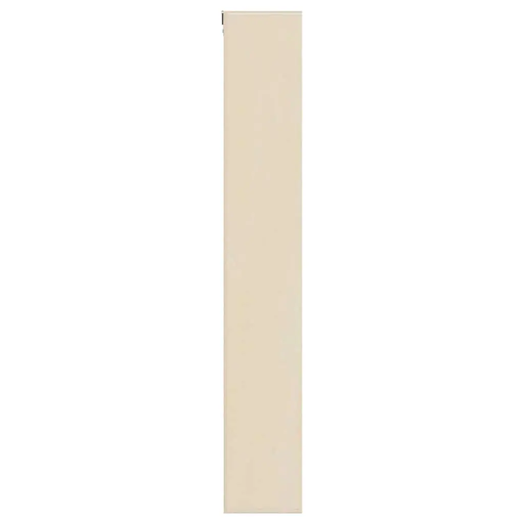 Beige Wall Display Case with Sliding Doors 80 x 8.5 x 54 cm