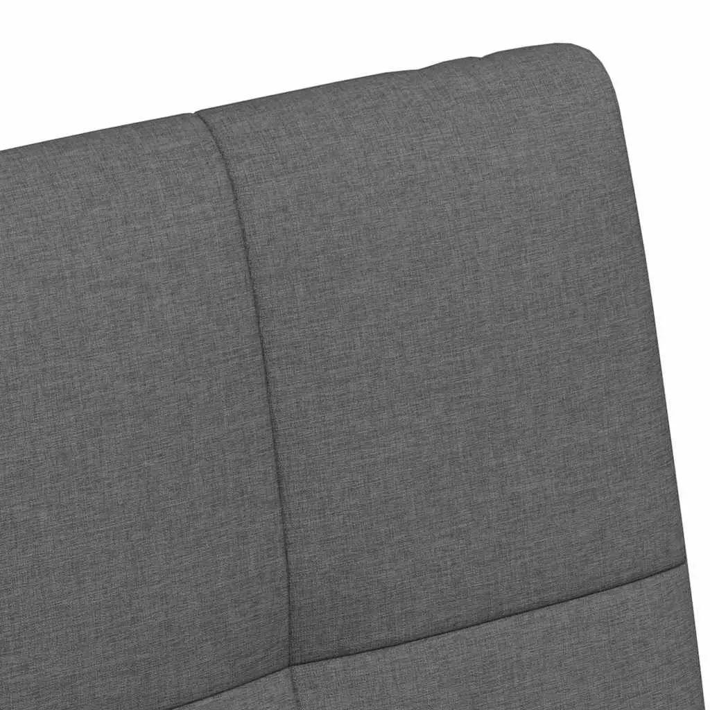 Dining Chairs with Wheels 2 Pieces Grey Kitchen Seating with Armrest Casters