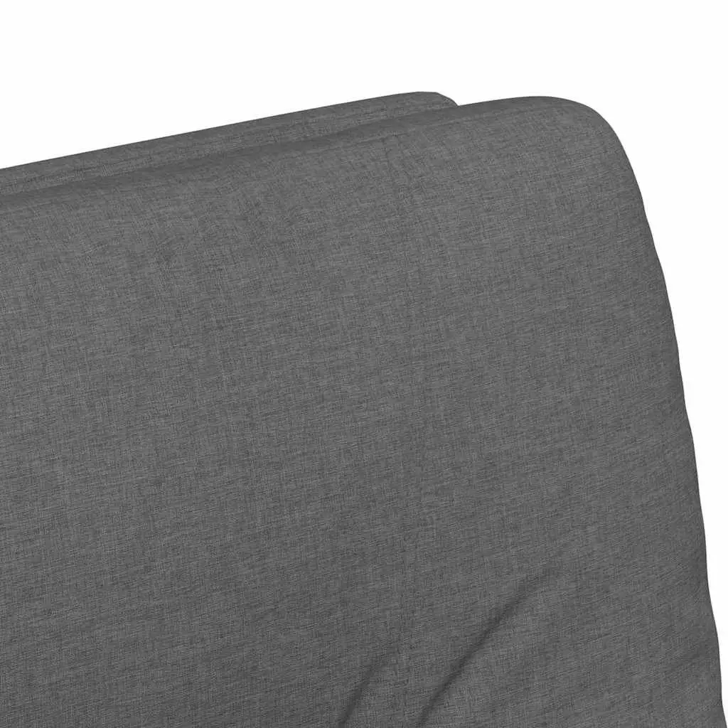 Grey Modern Dining Chairs with Wheels, 2 pcs