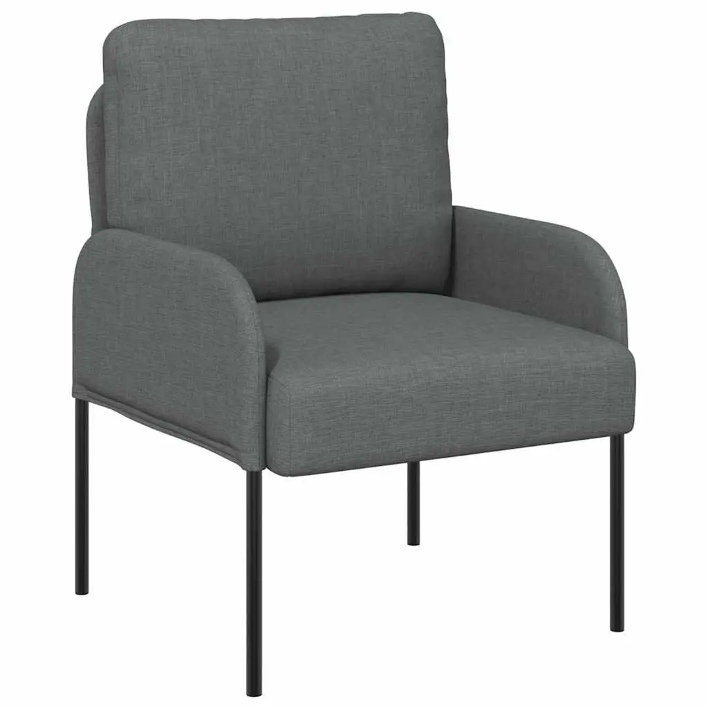 Grey Sofa with Cushion for Living Spaces
