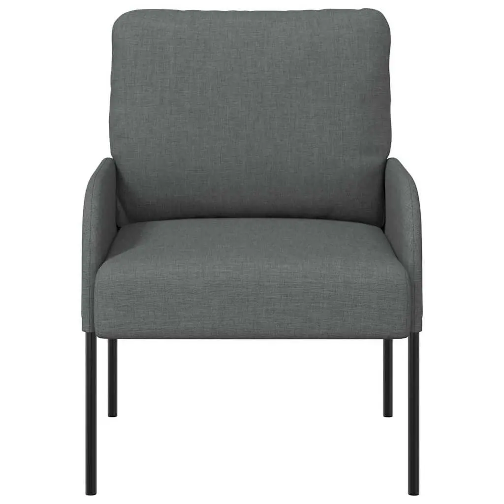 Grey Sofa with Cushion for Living Spaces