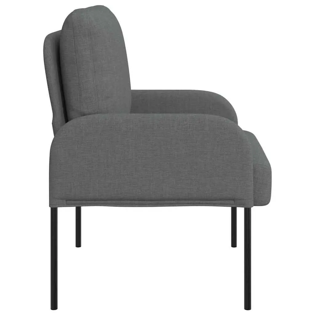 Grey Sofa with Cushion for Living Spaces