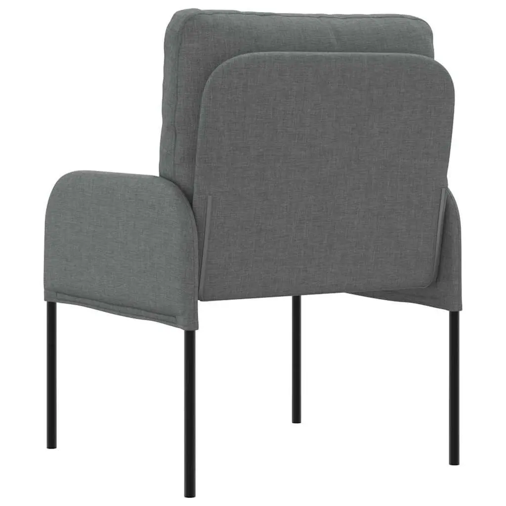 Grey Sofa with Cushion for Living Spaces