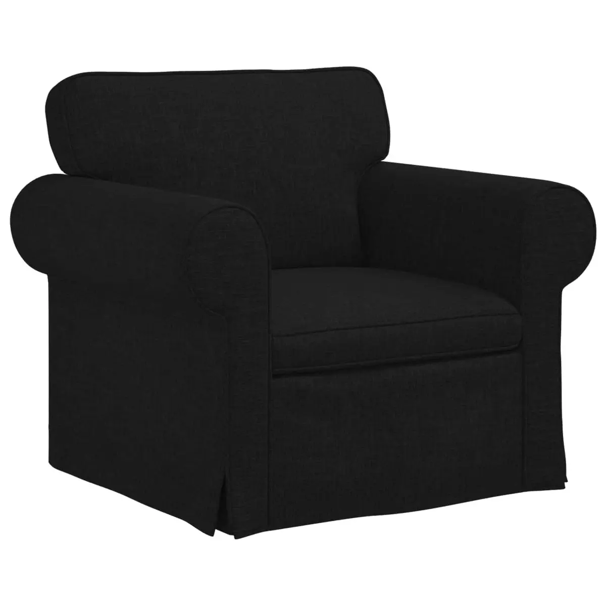Modern Sofa Black Modular Sectional Living Room Furniture Rearrangeable Design