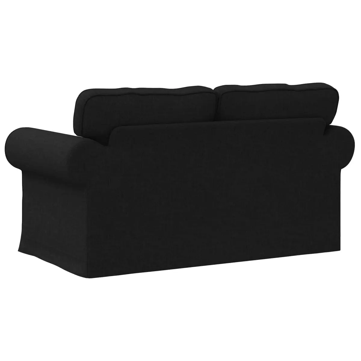Modern Black Fabric Sofa Modular Design Living Room Furniture Sleek Contemporary