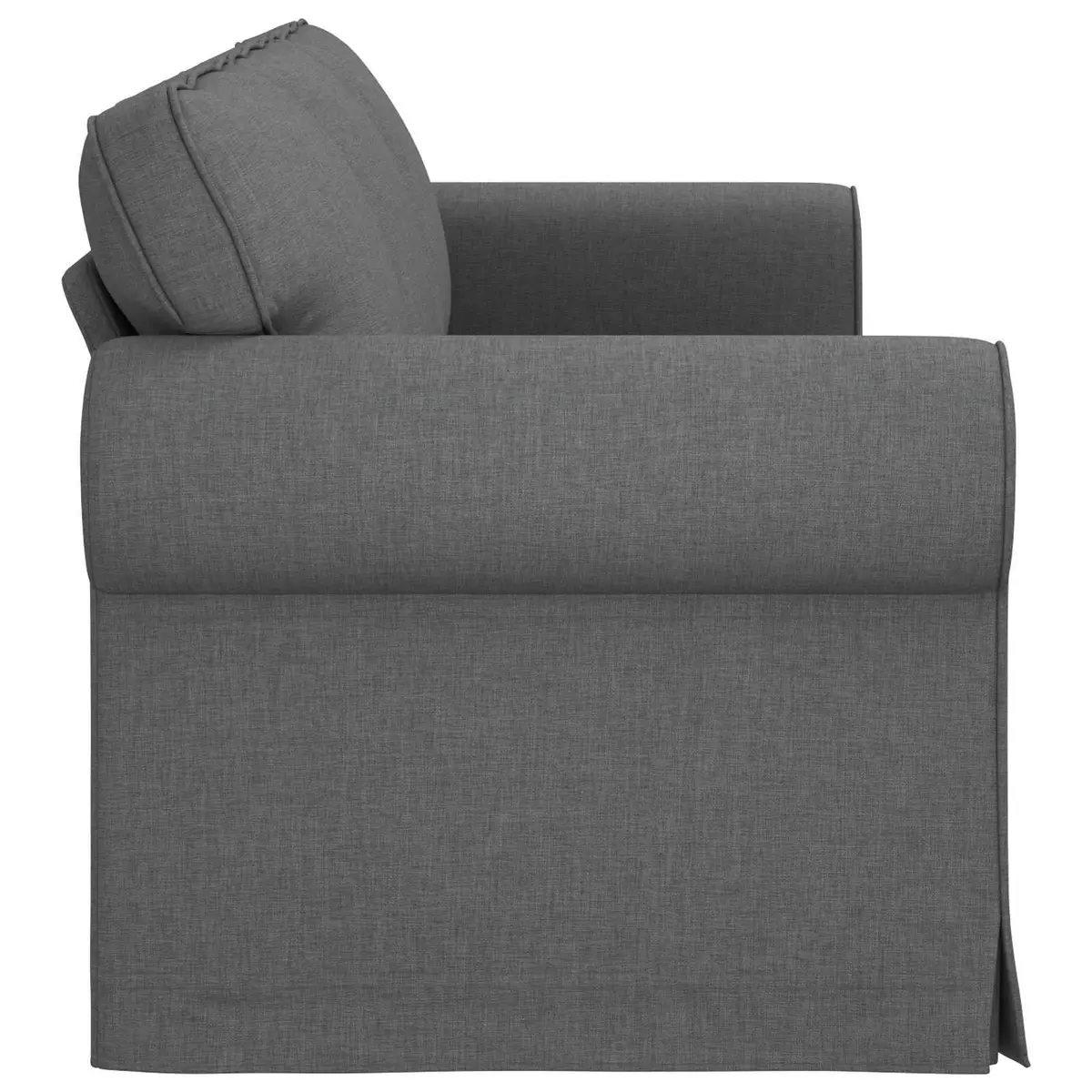 Modern Sofa Grey Modular Fabric Lounge Couch Living Room Sectional 245cm