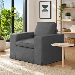 Inviting Grey Modular Sofa for Comfortable Living Spaces