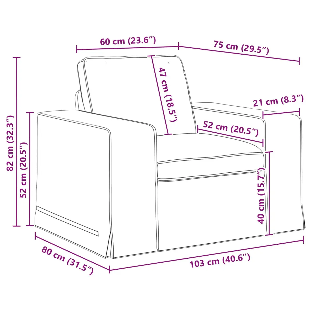Modern Modular Sofa Grey Fabric Sectional Living Room Lounge Furniture