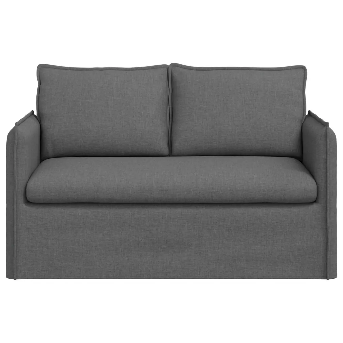 Sofa Grey Fabric Modern Lounge Seating Modular Design Living Room Furniture