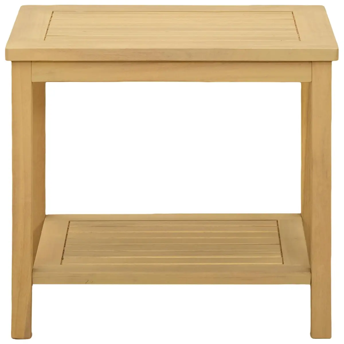 Acacia Wood Side Table for Garden and Patio
