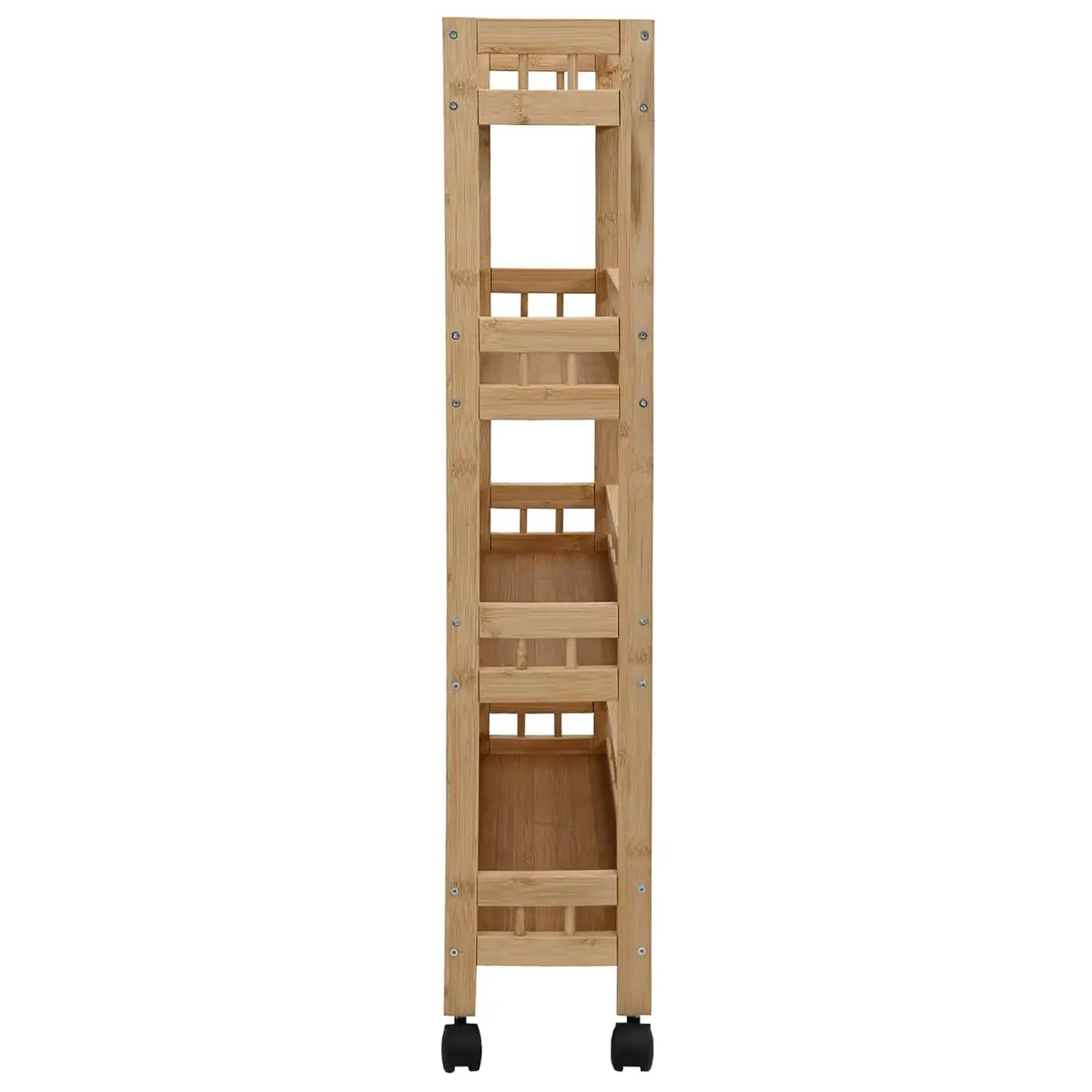 Kitchen Trolley with Wheels 60x18x97cm
