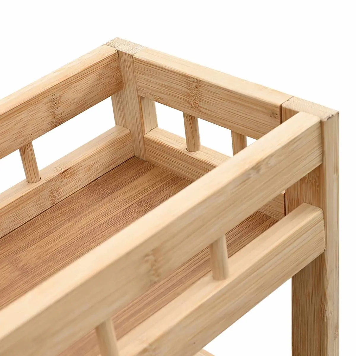 Kitchen Trolley with Wheels 60x18x97cm