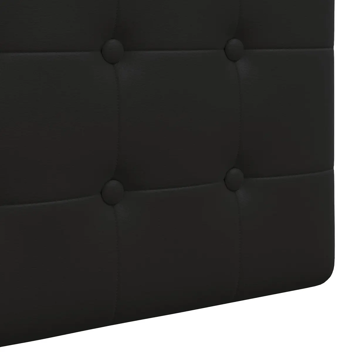 Black Wall-Mounted Headboard for Comfort and Style
