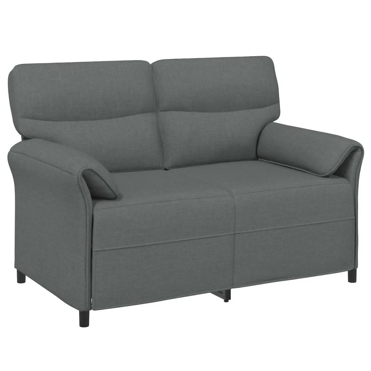 Grey Sofa Modern Contemporary Metal Frame Foam Cushions