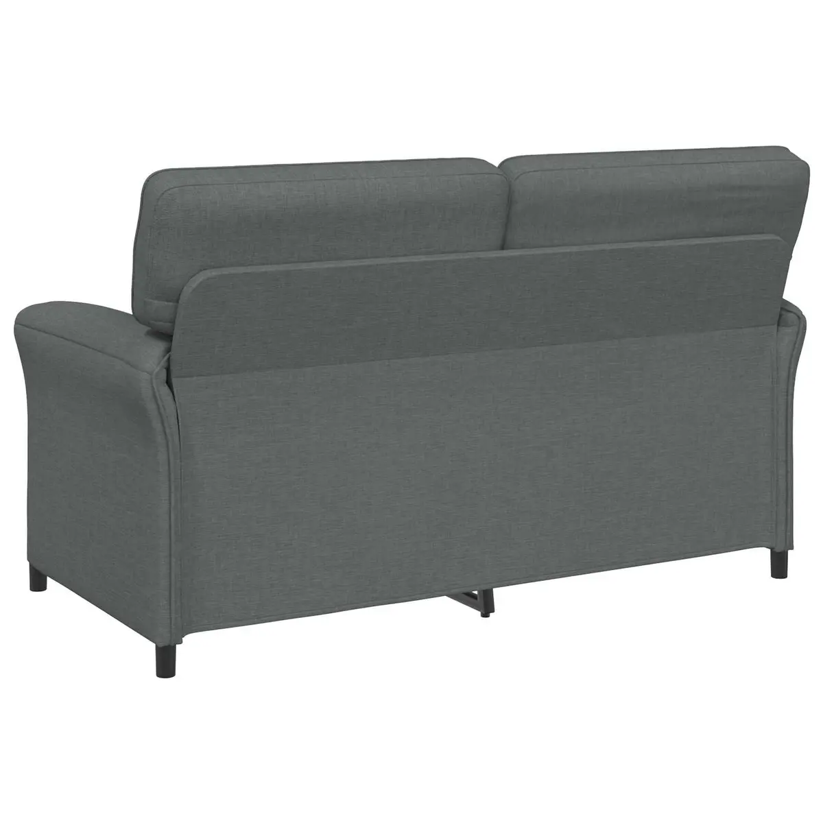 Sofa Grey Modern Contemporary Living Room Lounge Couch Metal Frame Cushioned