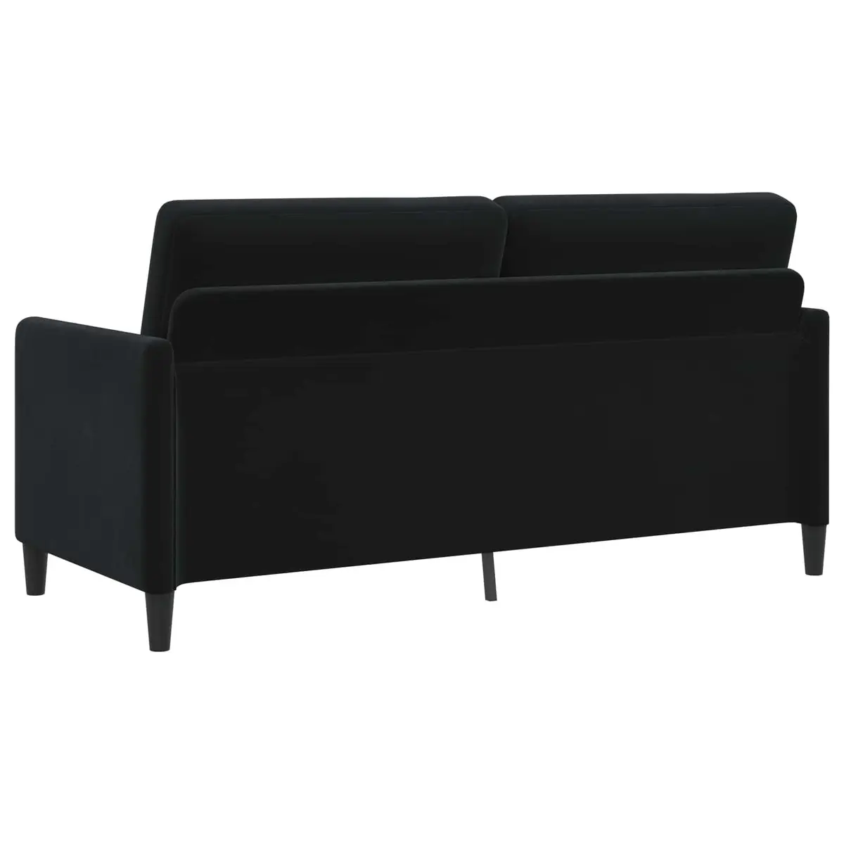 Storage Sofa Black Modern 172x78x87cm Polyester Metal Engineered Wood
