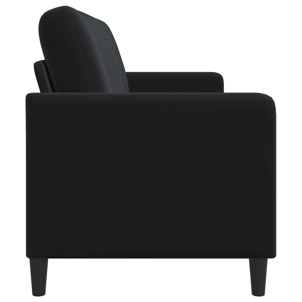 Storage Sofa Black Modern Lift-Up Seat Design Living Room Furniture 192x78x87cm
