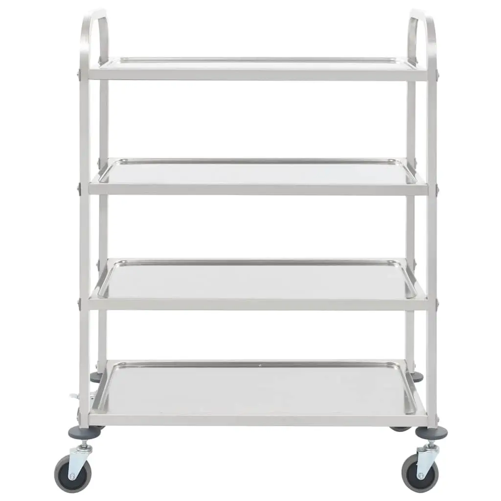 4-Tier Kitchen Trolley Serving Cart