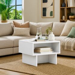 White Coffee Table for Cozy Living Spaces