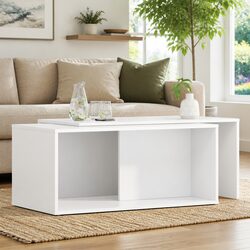 Stylish White Coffee Table Set for Modern Living